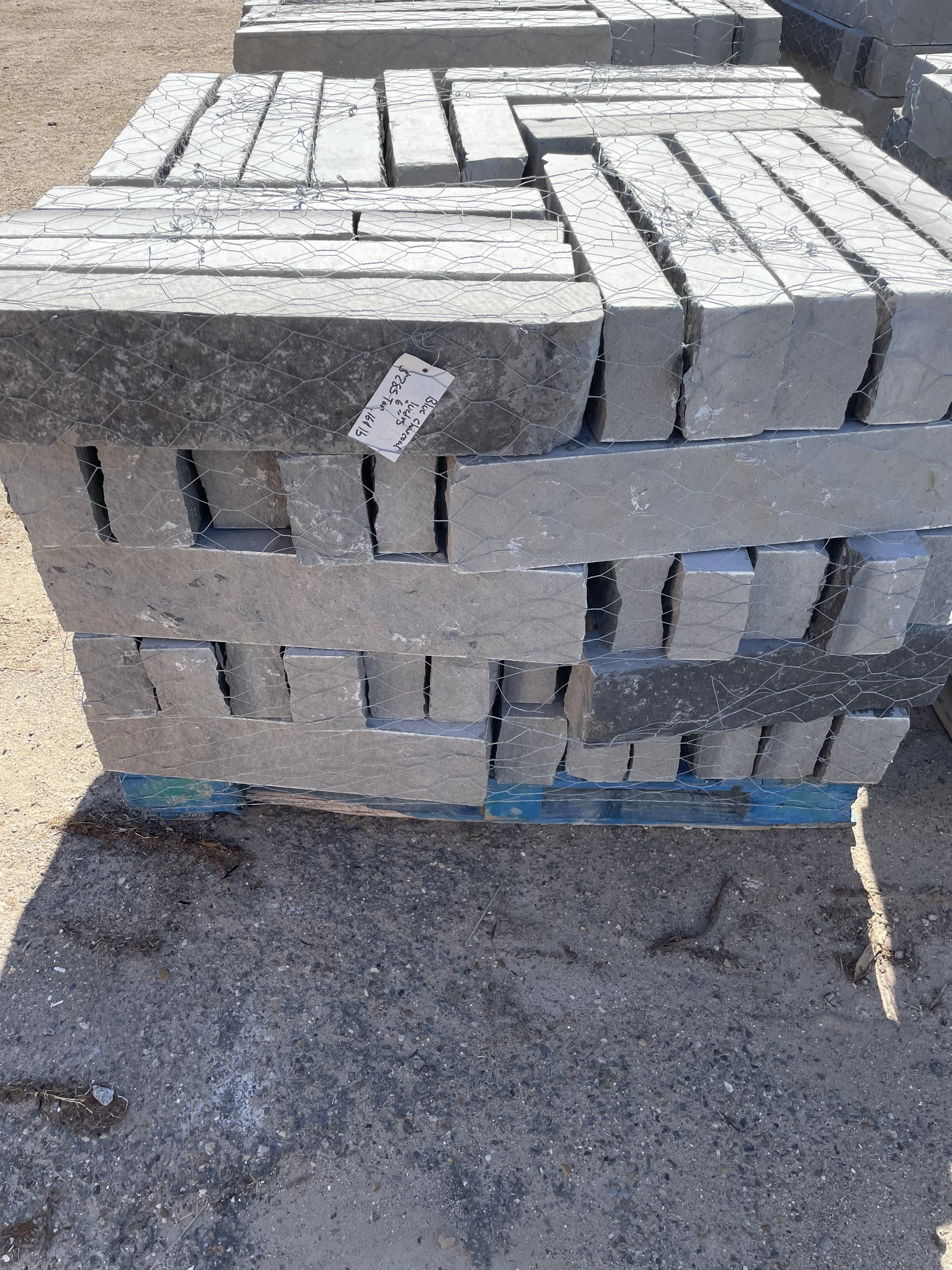 Palletized Chop Stone — Dirt Depot